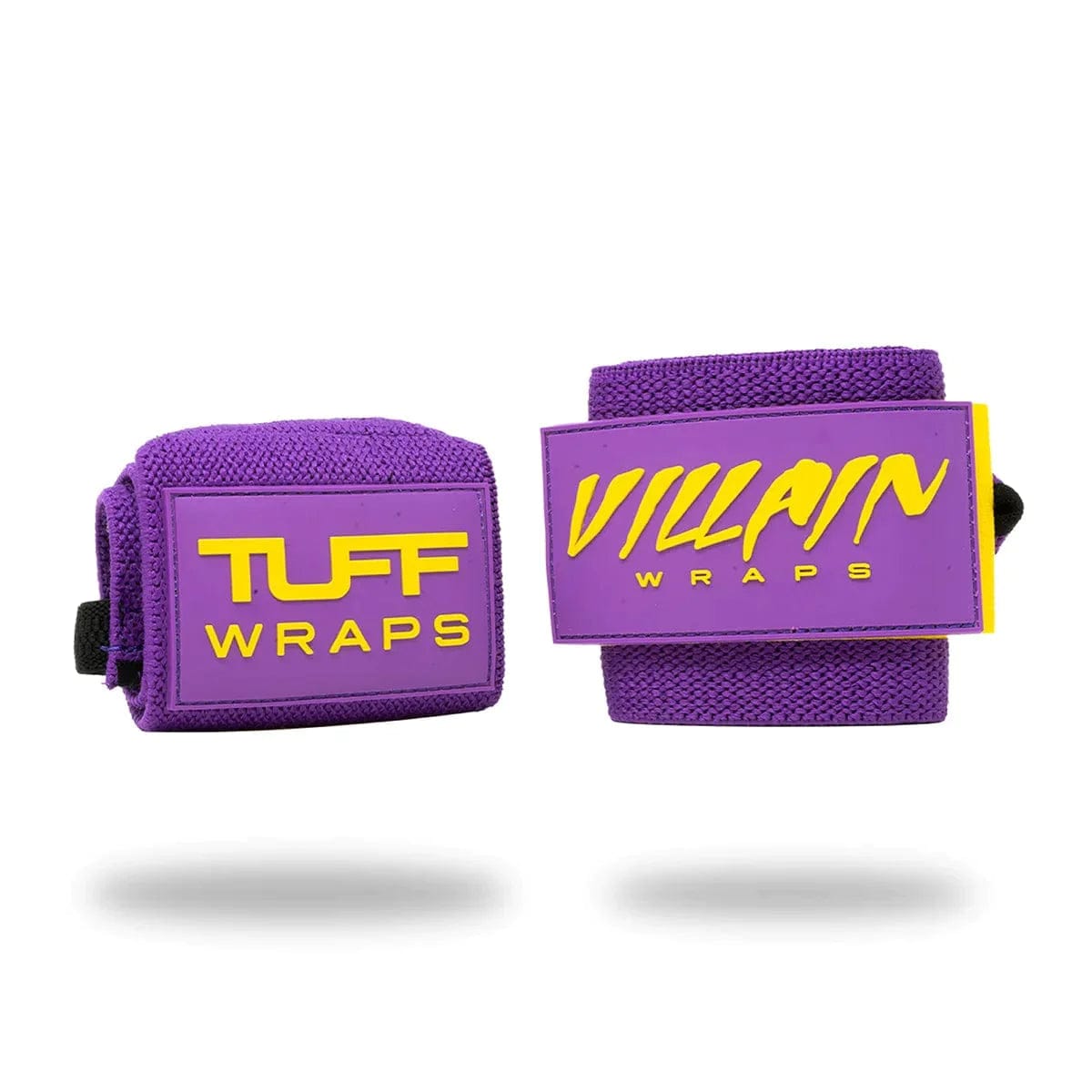 16" Villain Sidekick Wrist Wraps - Purple & Yellow Wrist Wraps