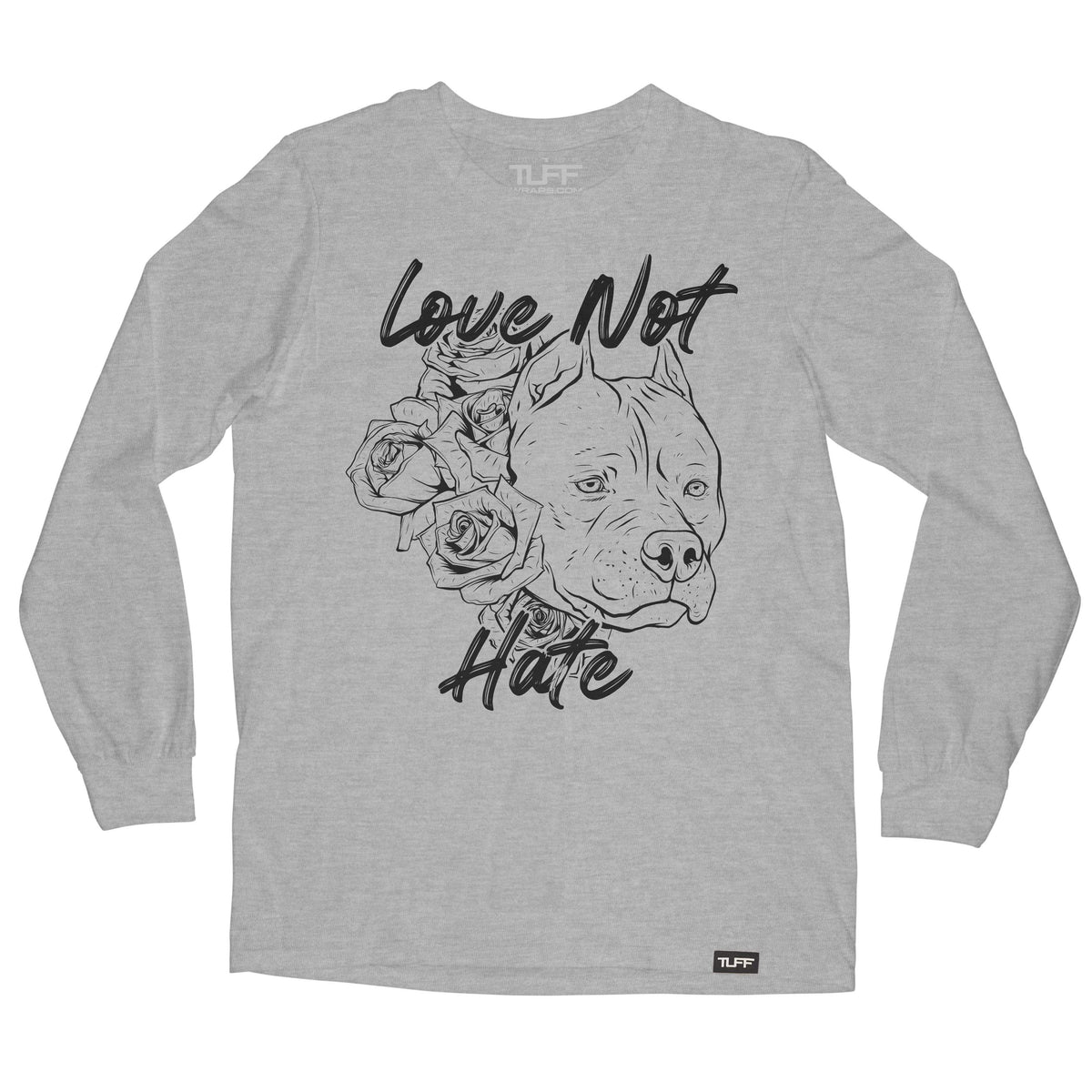 Love Not Hate Long Sleeve Tee Men&#39;s Long Sleeve T-Shirt