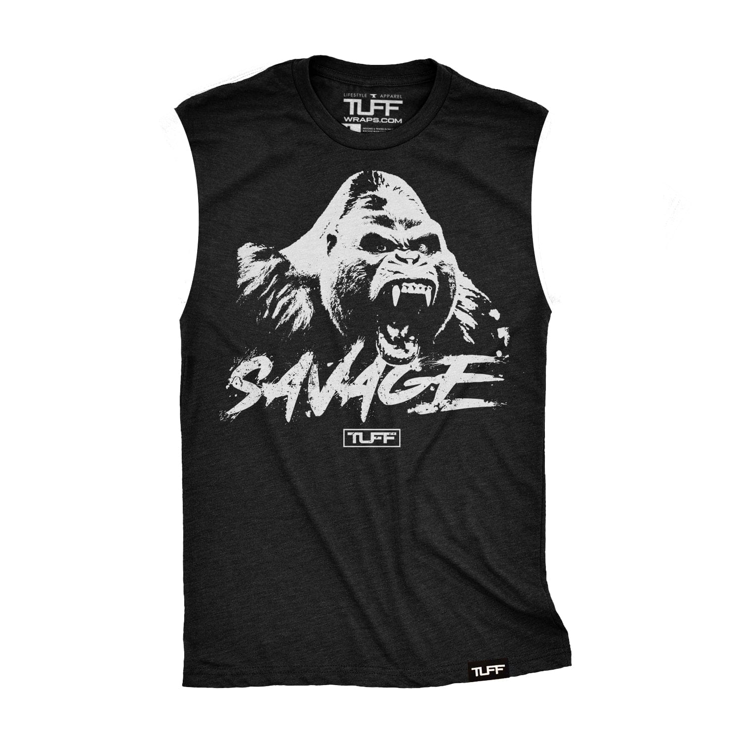 Primal Powerhouse Savage Raw Edge Muscle Tank Raw Edge