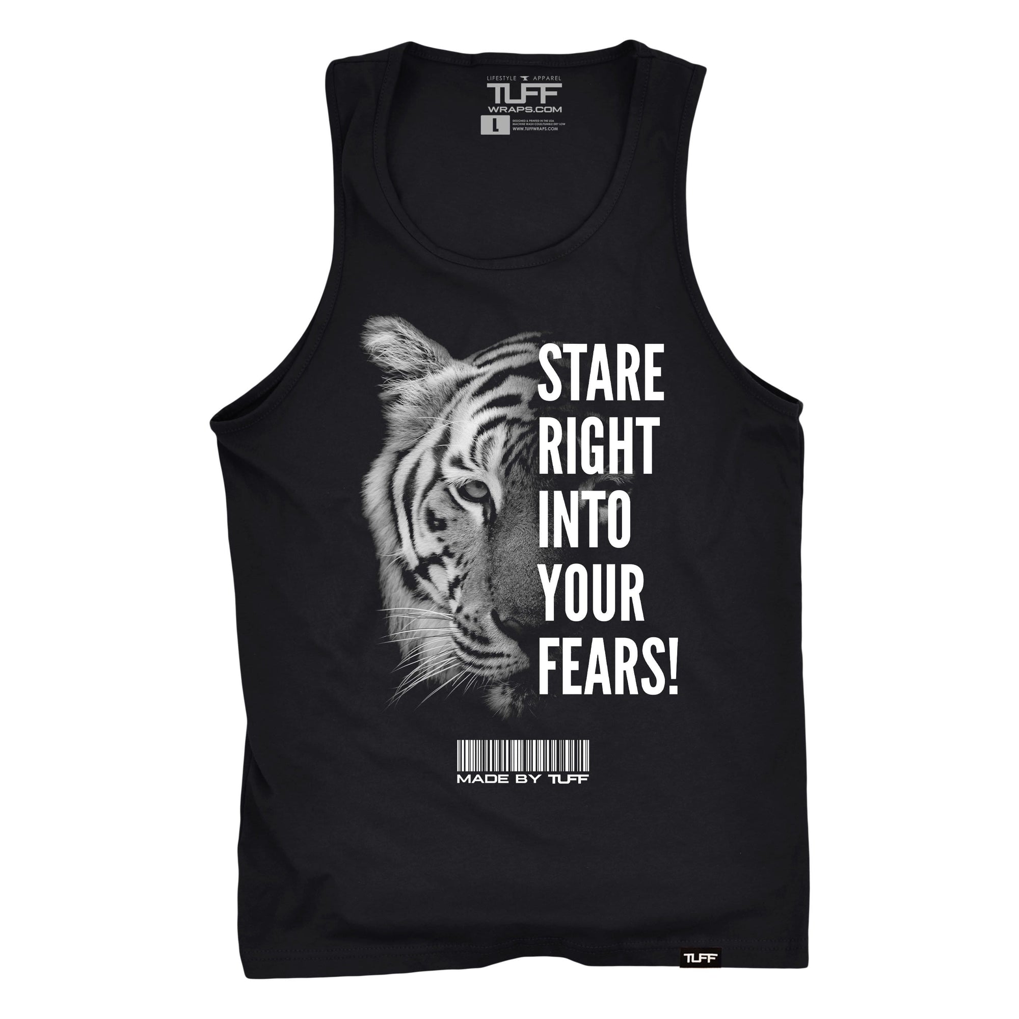 Stare Into Your Fears Tank Men's Tank Tops