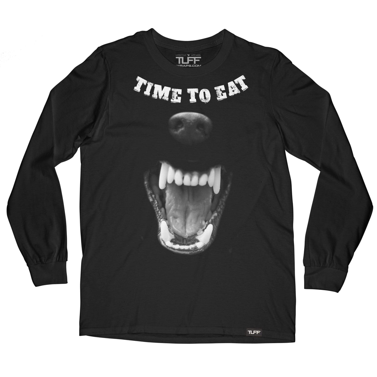 Time to Eat Long Sleeve Tee Men&#39;s Long Sleeve T-Shirt