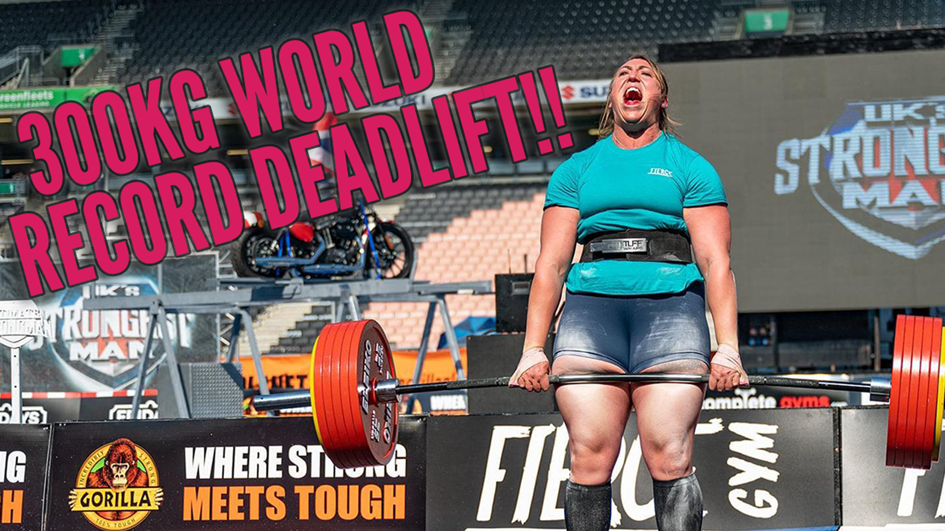 300kg World Record Women's Deadlift