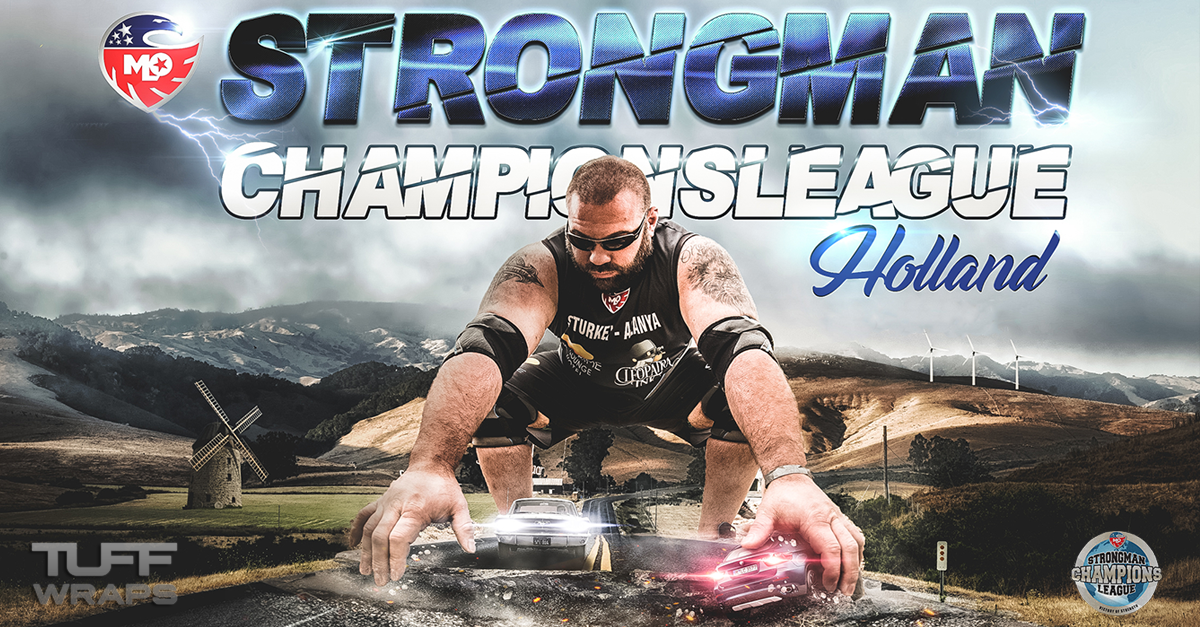 TuffWraps Becomes Official Kit Sponsor Of The Strongman Champions League