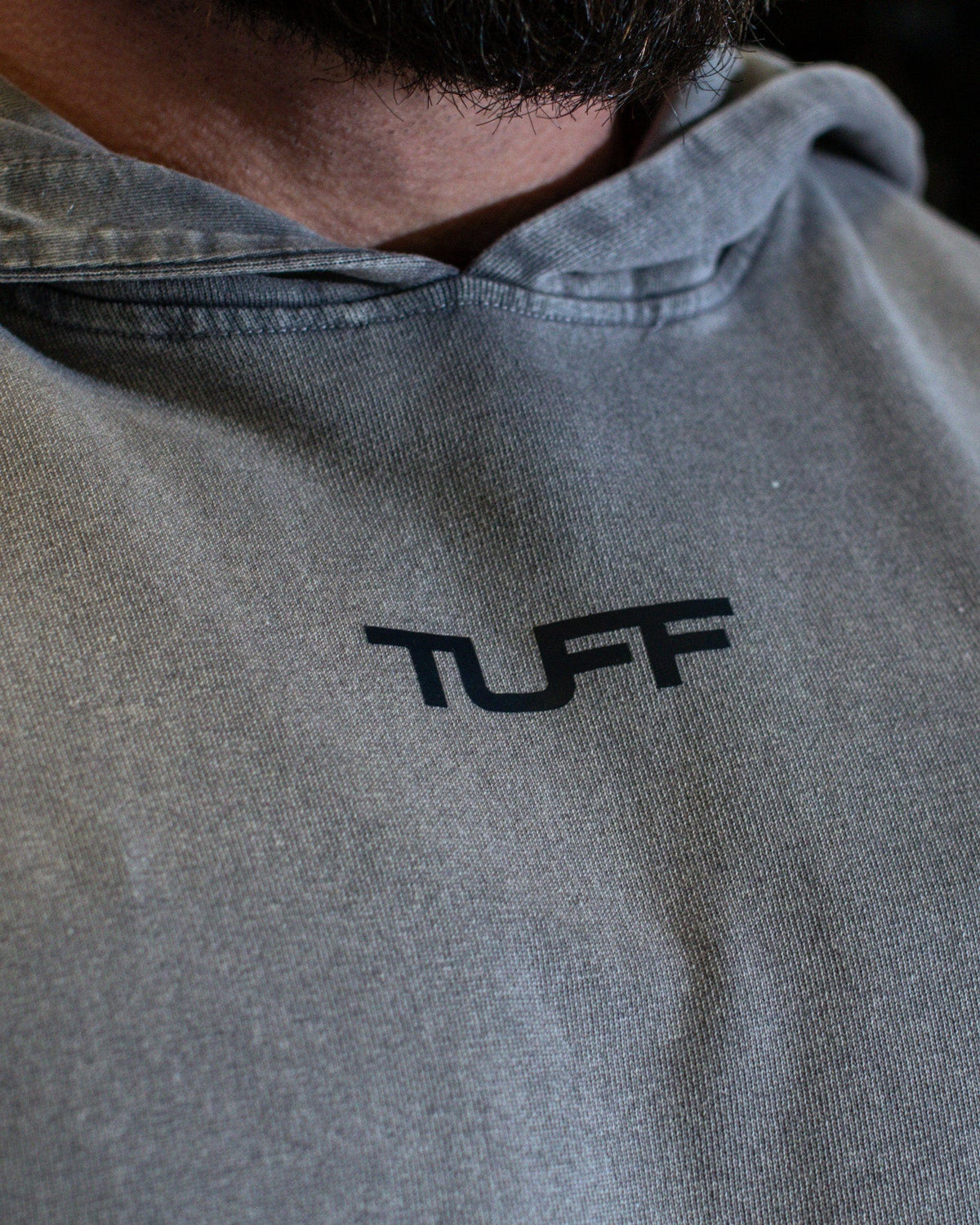 TUFF Essentials Acid Wash Hooded Sweatshirt Men&#39;s Sweatshirts