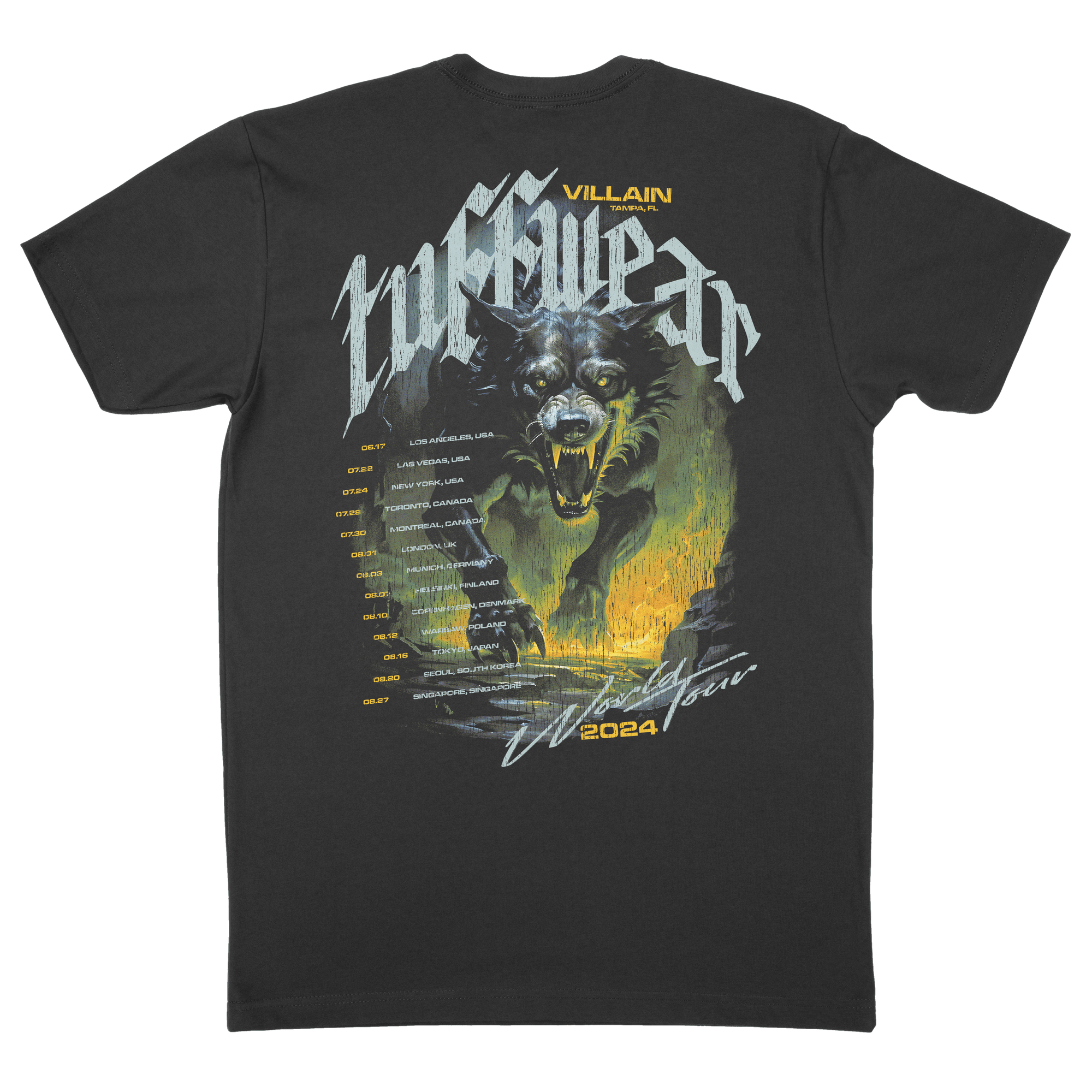 Howl of the Villain Tee T-shirt