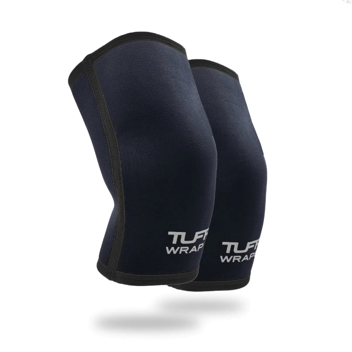 TUFF 7mm Competition Knee Sleeves (All Black) Knee Sleeves
