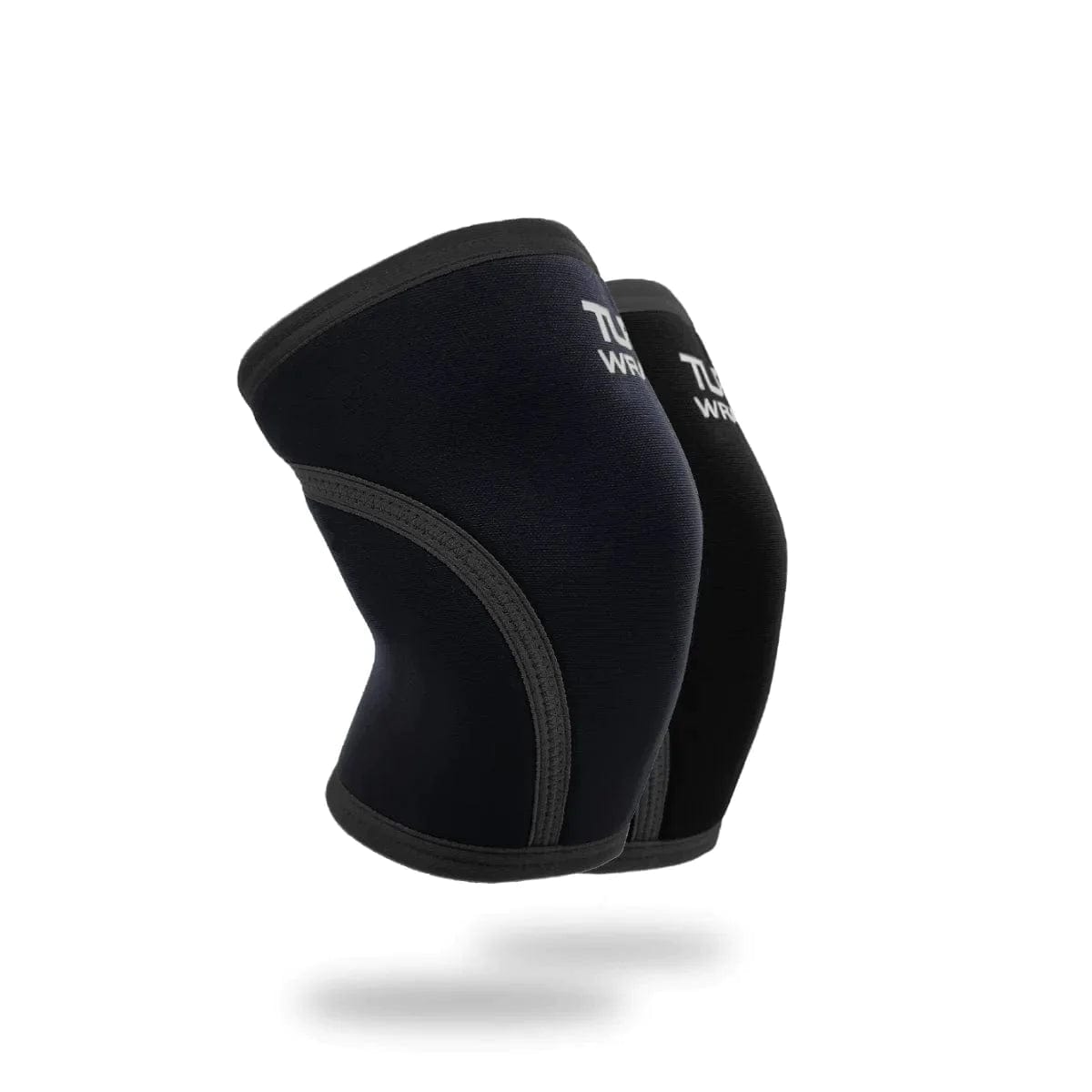 TUFF 7mm X-Training Knee Sleeves (All Black) Knee Sleeves