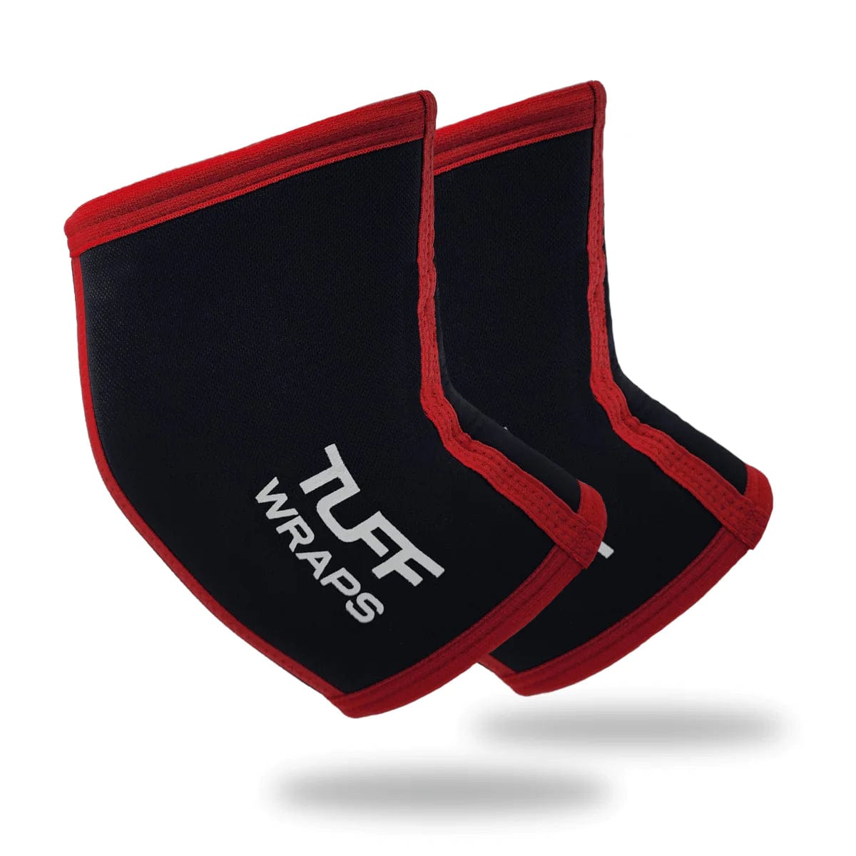 TUFF Power Series 7mm Elbow Sleeves (Black/Red) Elbow Sleeves