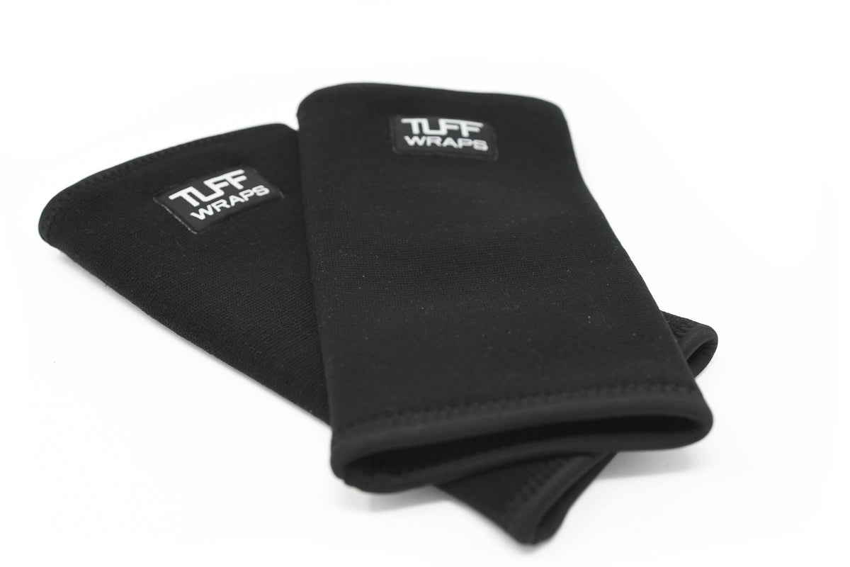 TUFF Double Ply Knee Sleeves All Black Knee Sleeves