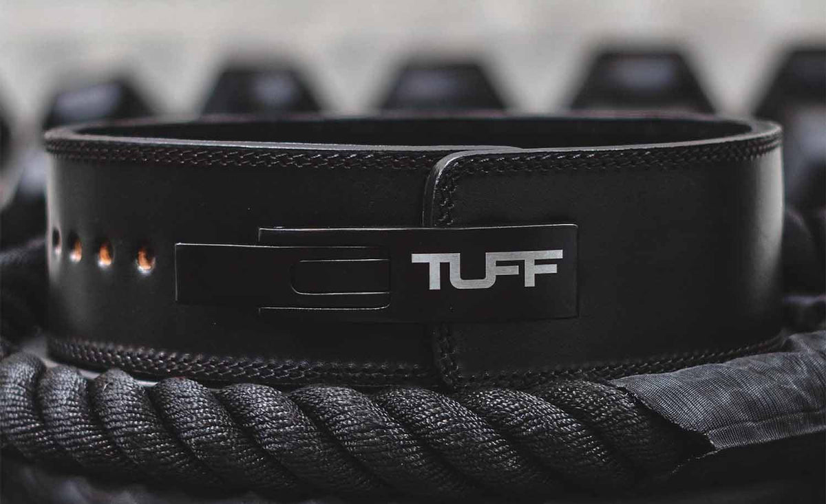 TUFF 13mm LEATHER LEVER WEIGHT BELT v2 Weight Belt