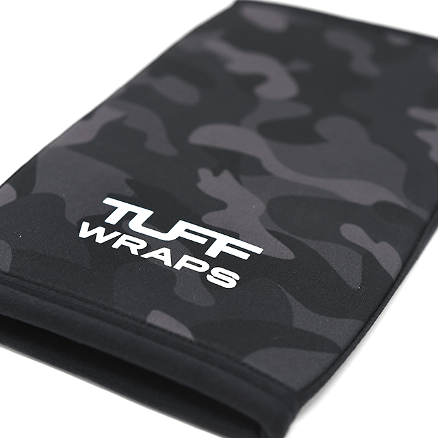 TUFF 7mm Competition Knee Sleeves (Black Camo) knee supports