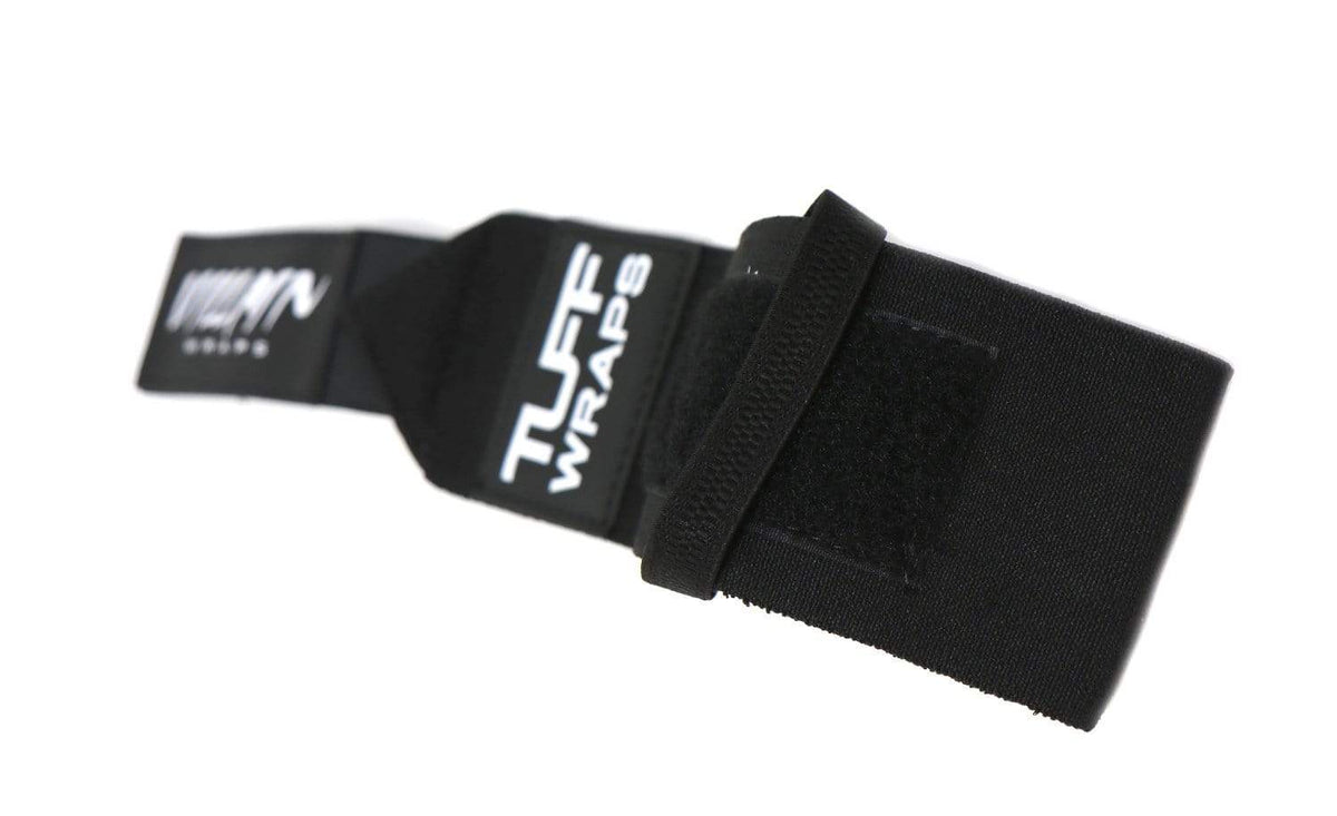 All Black Villain &quot;STIFF&quot; Wrist Wraps 30&quot; Wrist Wraps