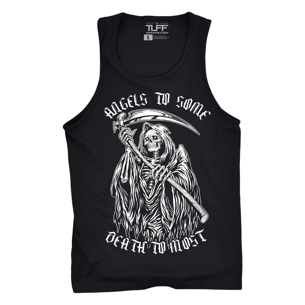 Angels to Some, Death to Most Tank Men&#39;s Tank Tops