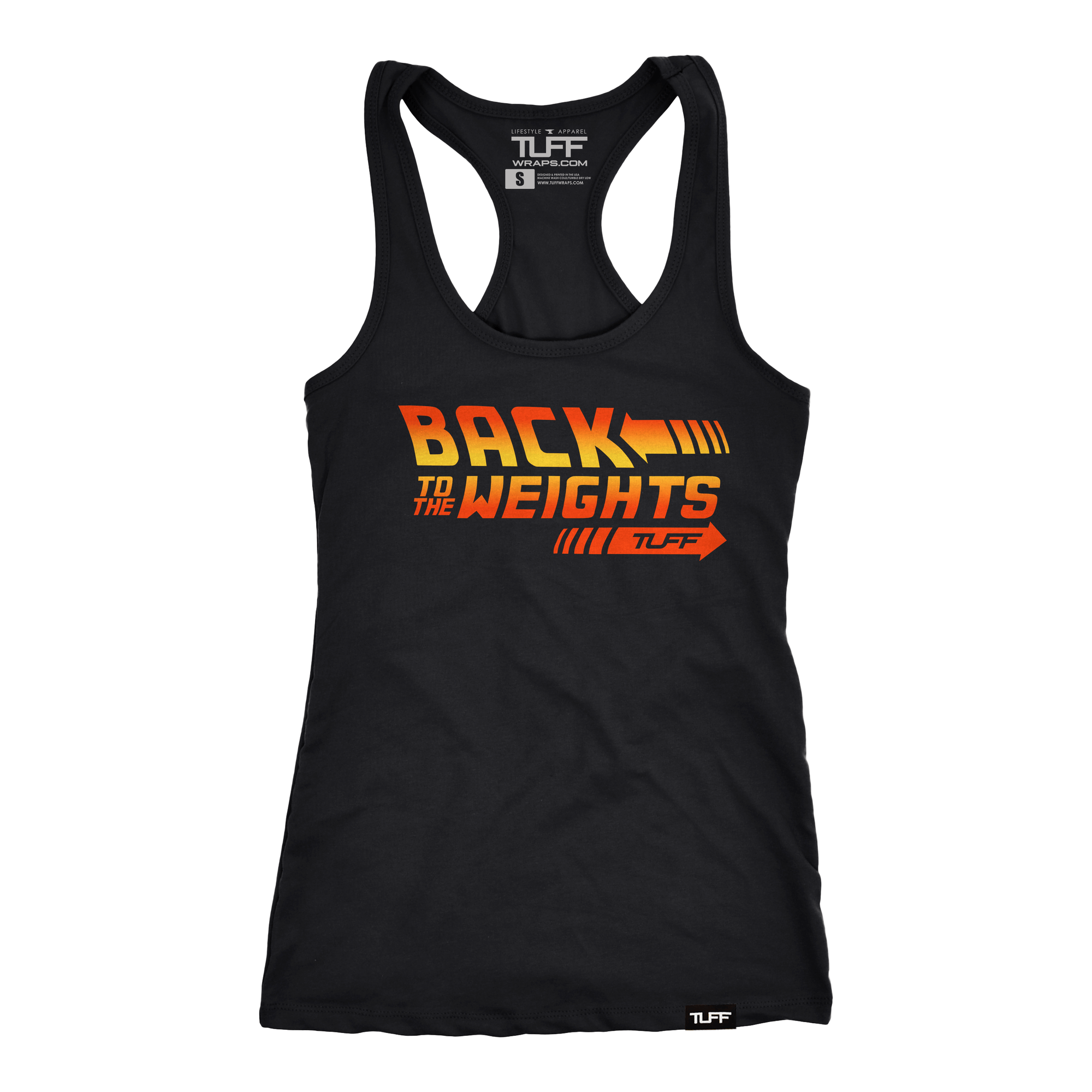 Back to the Weights Racerback Tank Womens Tanks