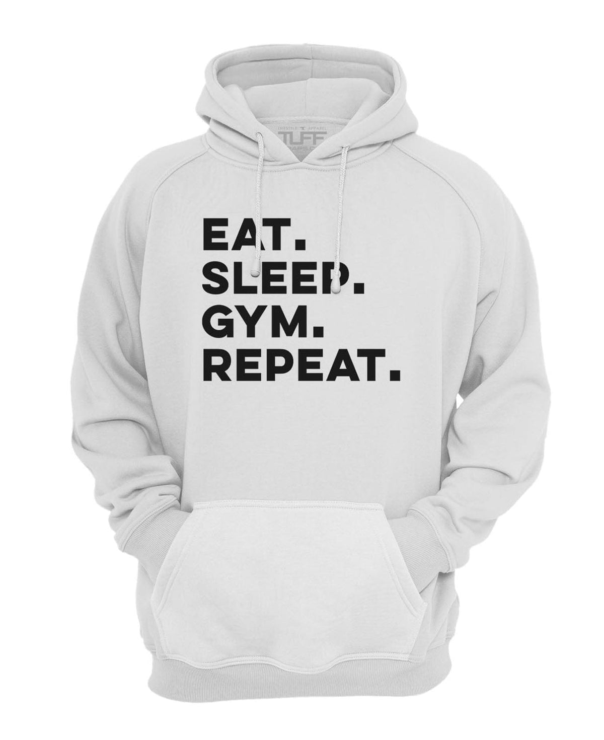 Eat. Sleep. Gym. Repeat. Hooded Sweatshirt Men&#39;s Sweatshirts