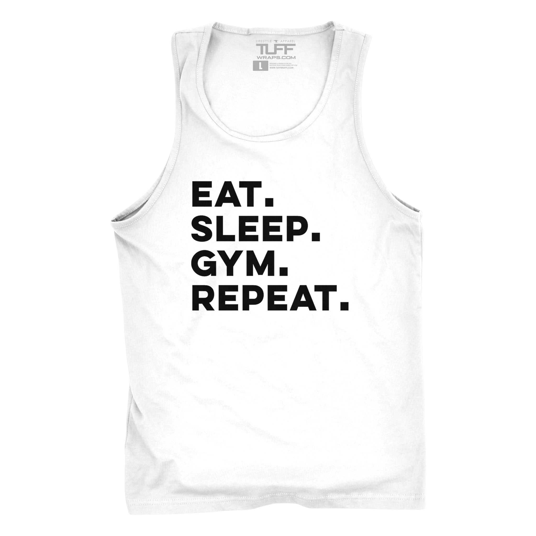 Eat. Sleep. Gym. Repeat. Hooded Sweatshirt - TuffWrapsUK