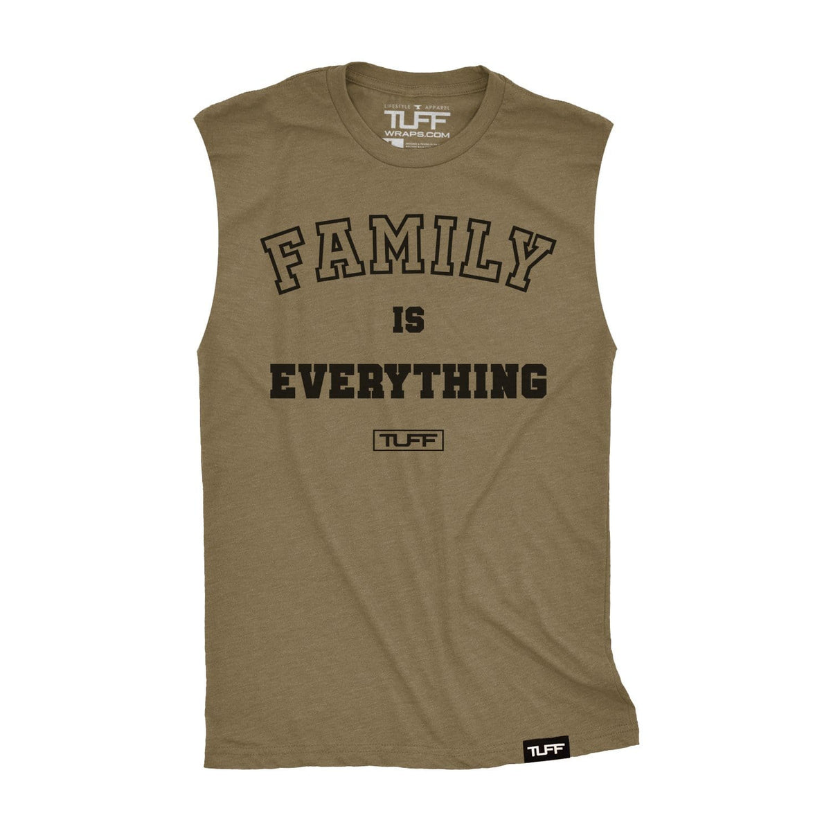 Family Is Everything Raw Edge Muscle Tank Men&#39;s Tank Tops