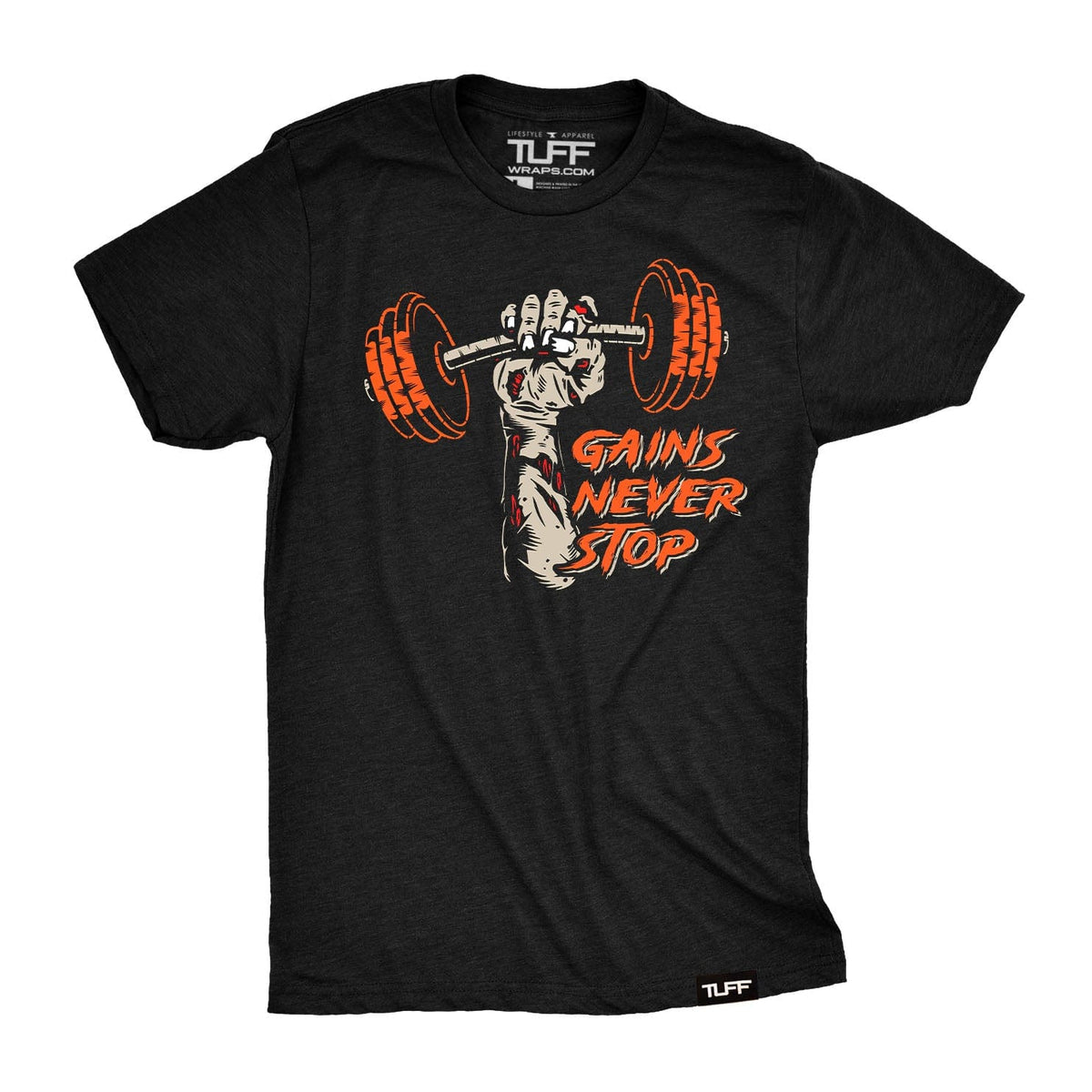 Gains Never Stop Tee T-shirt