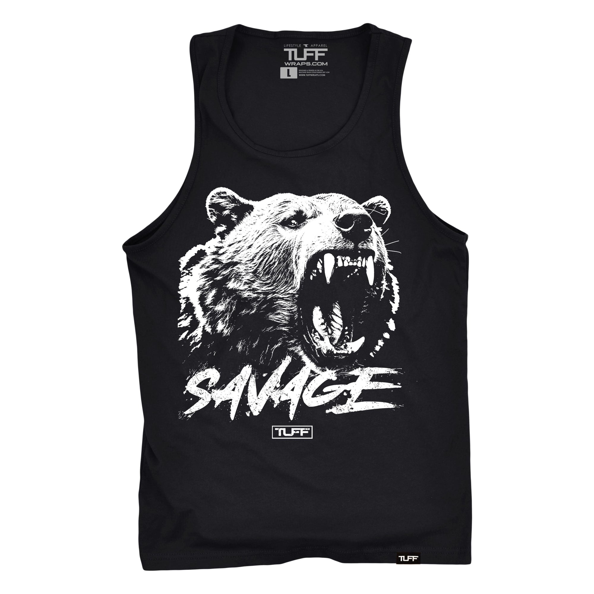 Angry Grizzly Bear Sports Bras for Women Support Tank Top