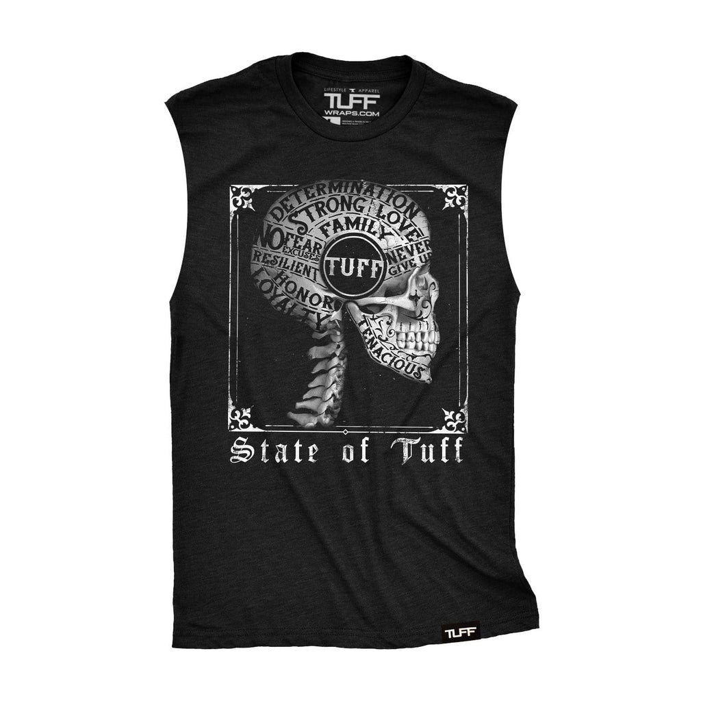 State of TUFF Raw Edge Muscle Tank - TuffWrapsUK