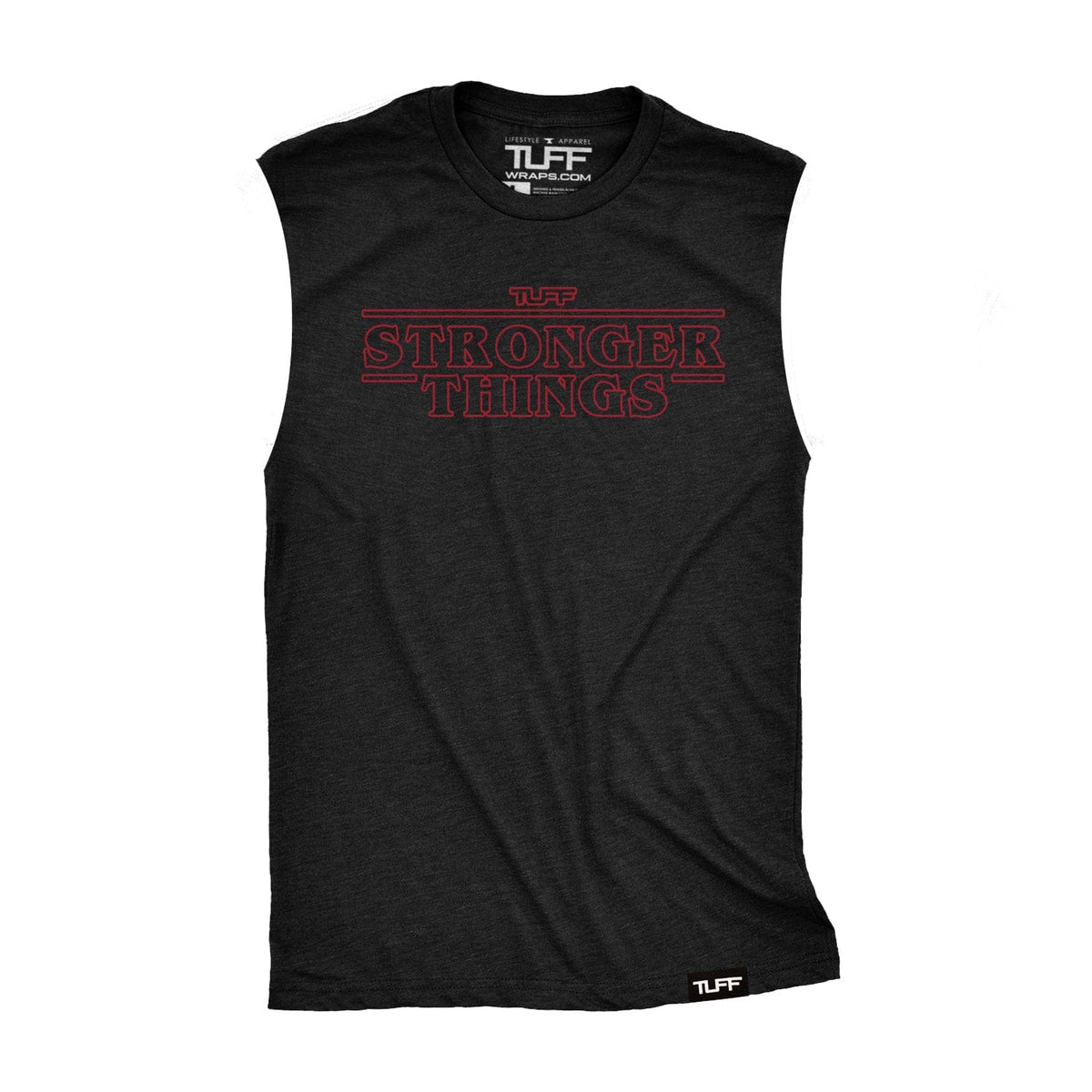 Stronger Things Raw Edge Muscle Tank Men&#39;s Tank Tops