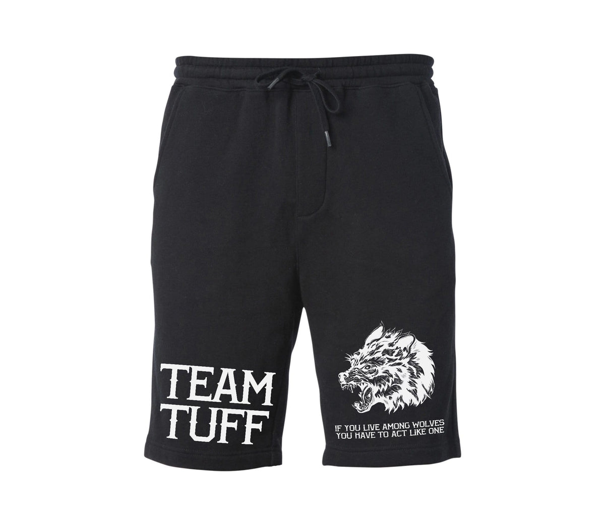 TEAM TUFF Wolves Club Tapered Fleece Shorts Men&#39;s Shorts