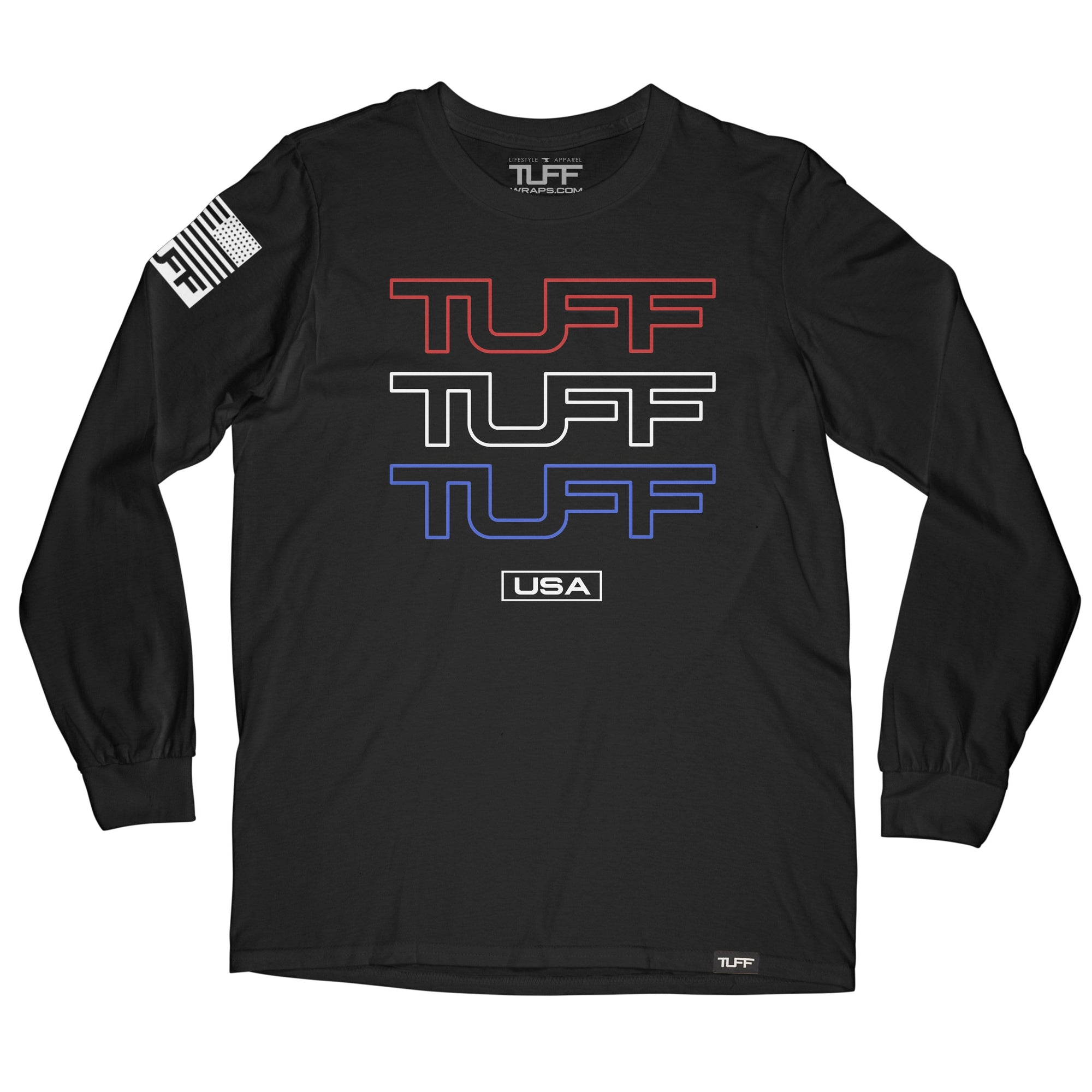 Triple TUFF USA Long Sleeve Tee Men's Long Sleeve T-Shirt