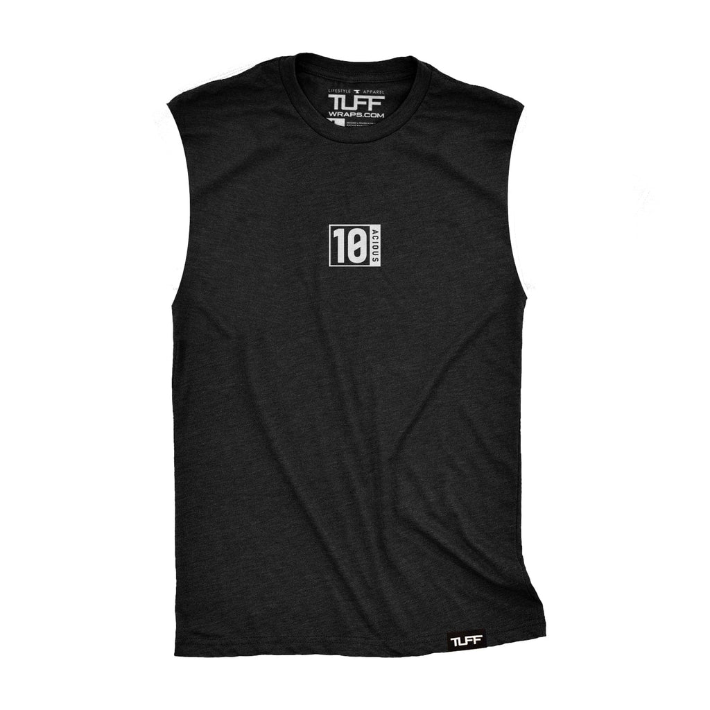 TUFF 10acious Original Raw Edge Muscle Tank