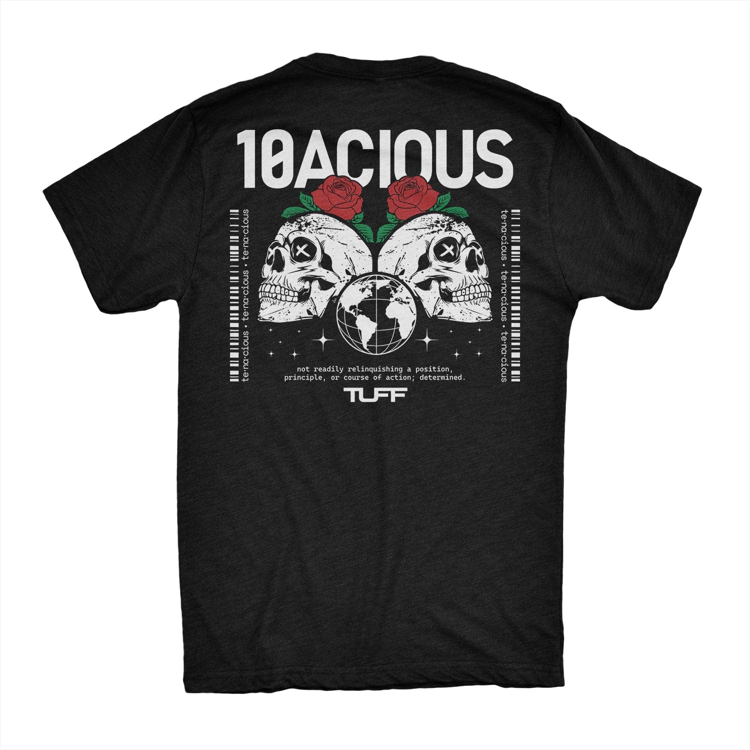 TUFF 10acious Skull Tee T-shirt