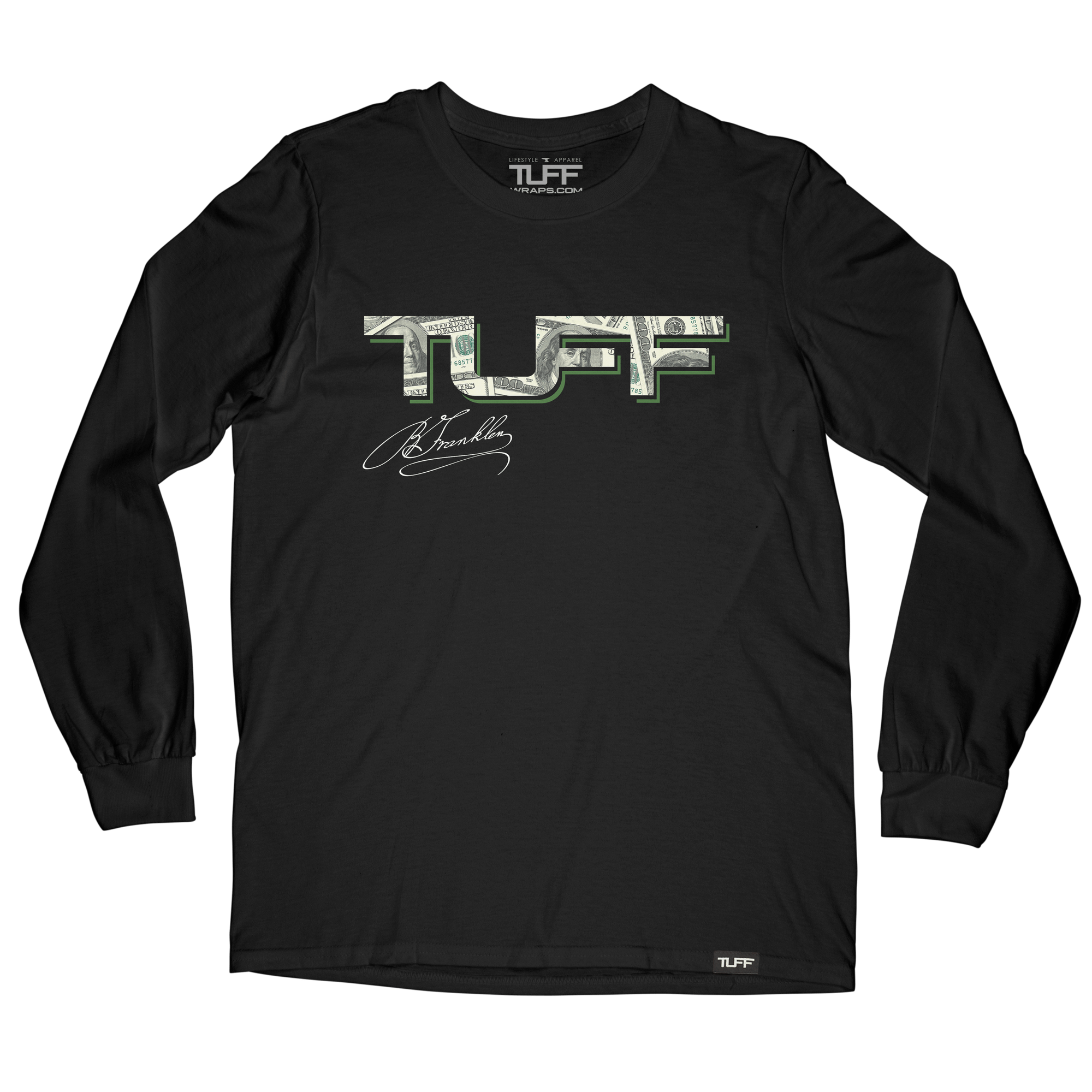 TUFF Money Long Sleeve Tee Men's Long Sleeve T-Shirt