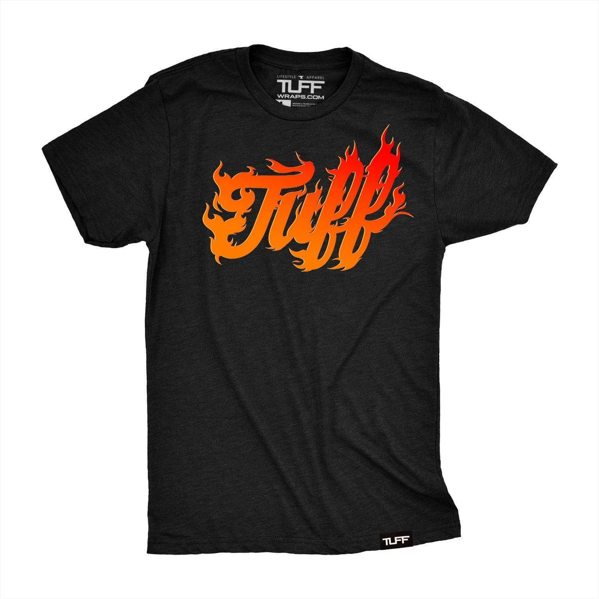 TUFF Script Fire Tee T-shirt