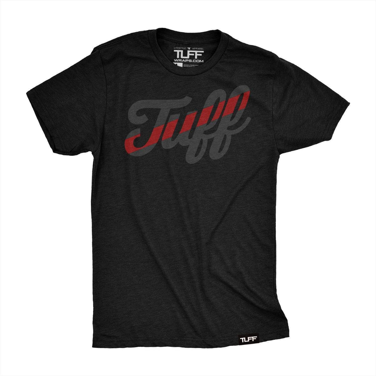 TUFF Script Red Line Tee T-shirt