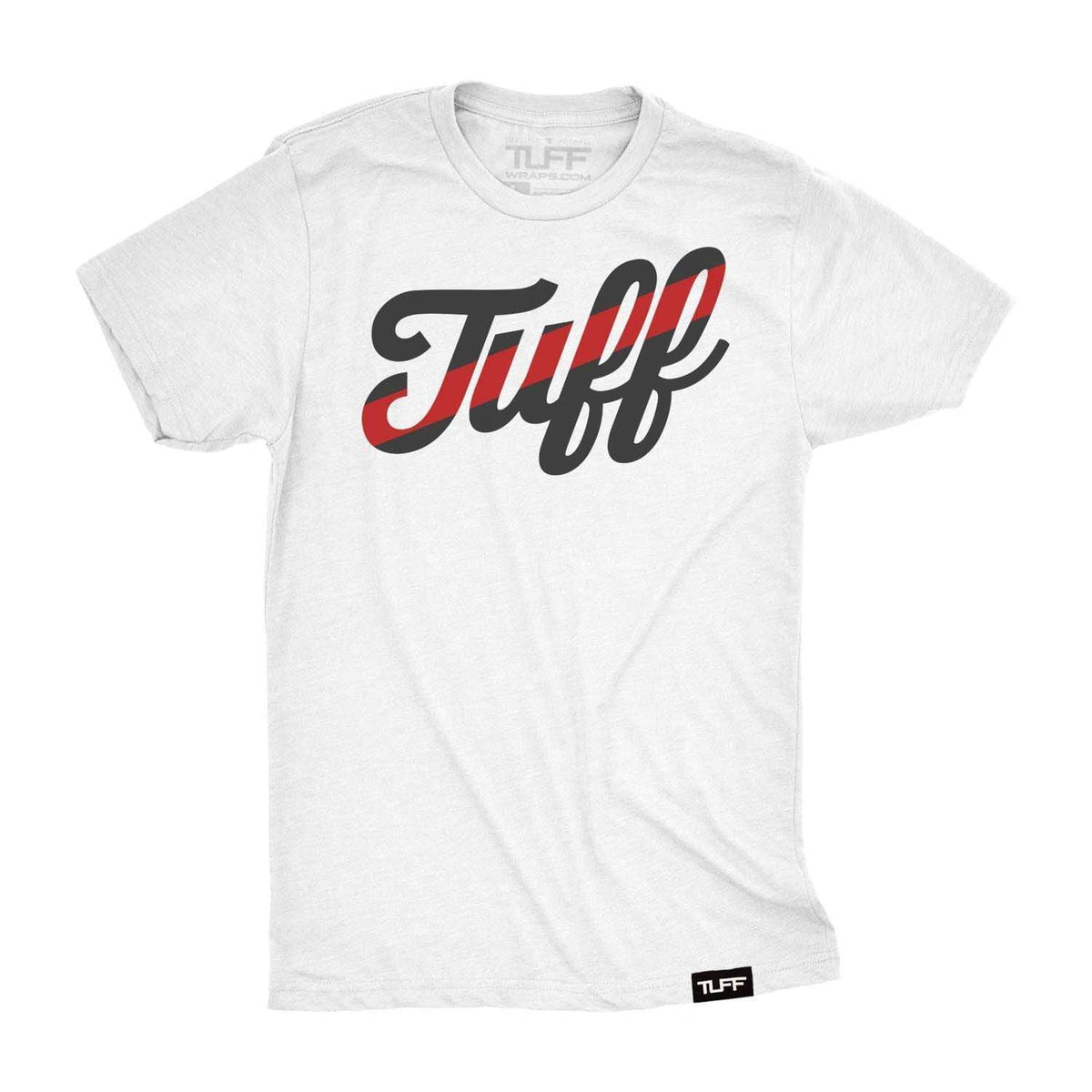 TUFF Script Red Line Tee T-shirt