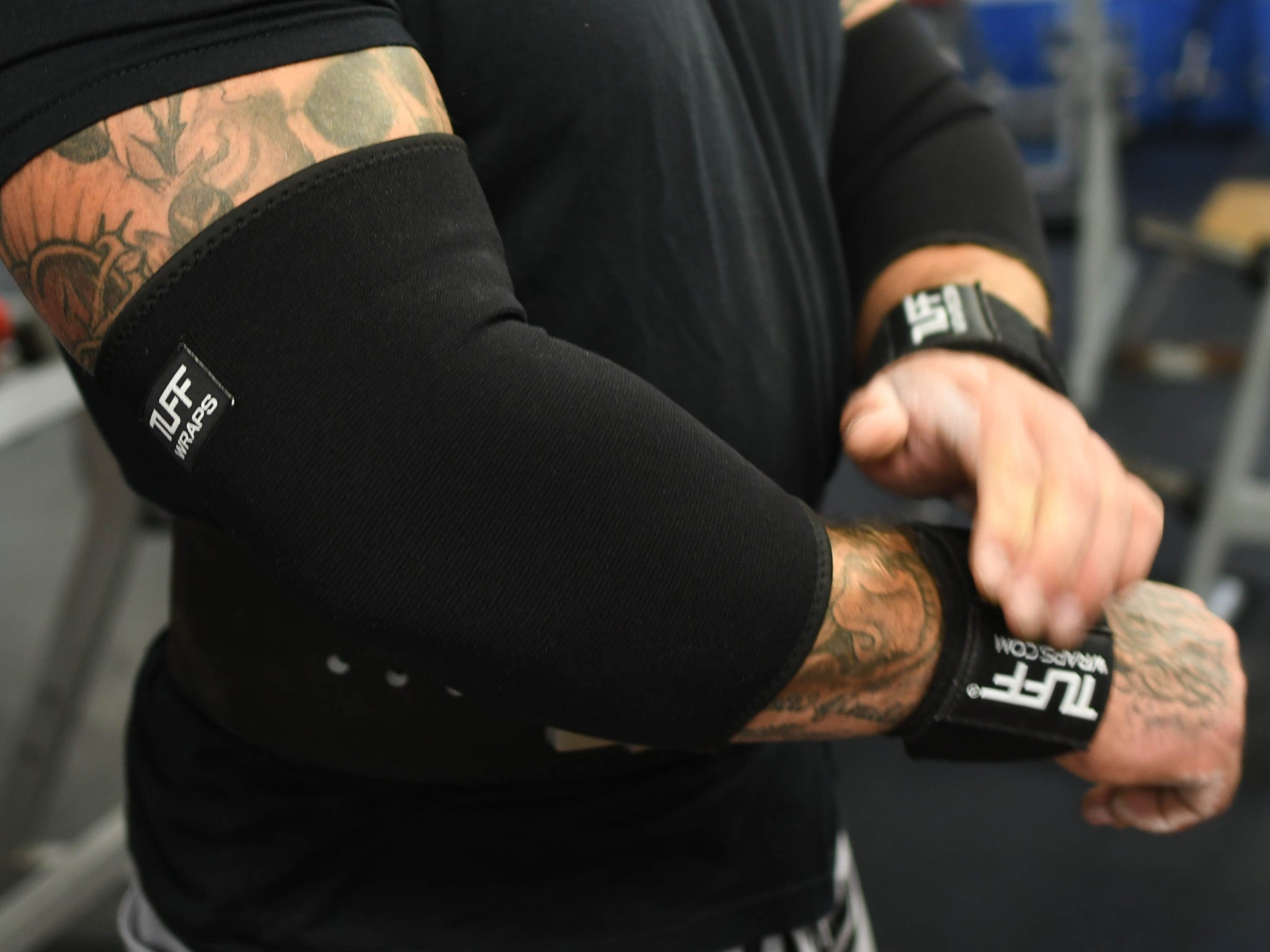 TUFF Double Ply Elbow Sleeves All Black