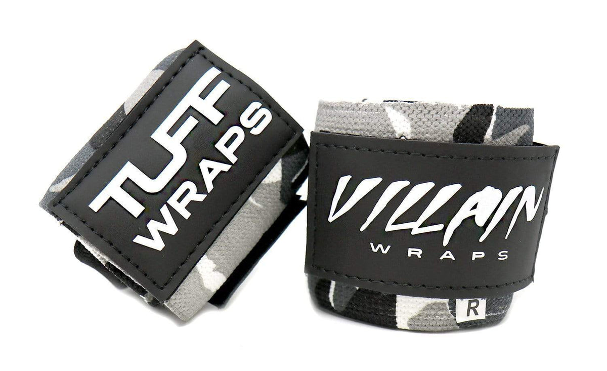 Villain Wrist Wraps 24&quot; (Black Camo) Wrist Wraps